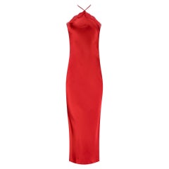 Reformation Lace Detail Silk Dress