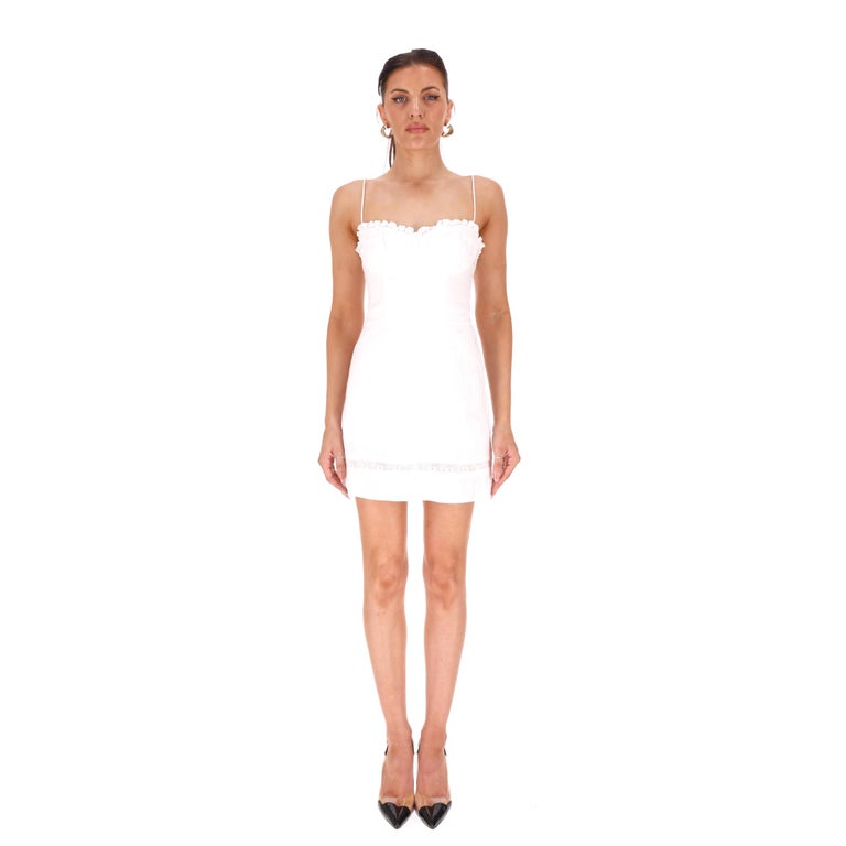 Reformation Linen Mini Dress For Sale at 1stDibs
