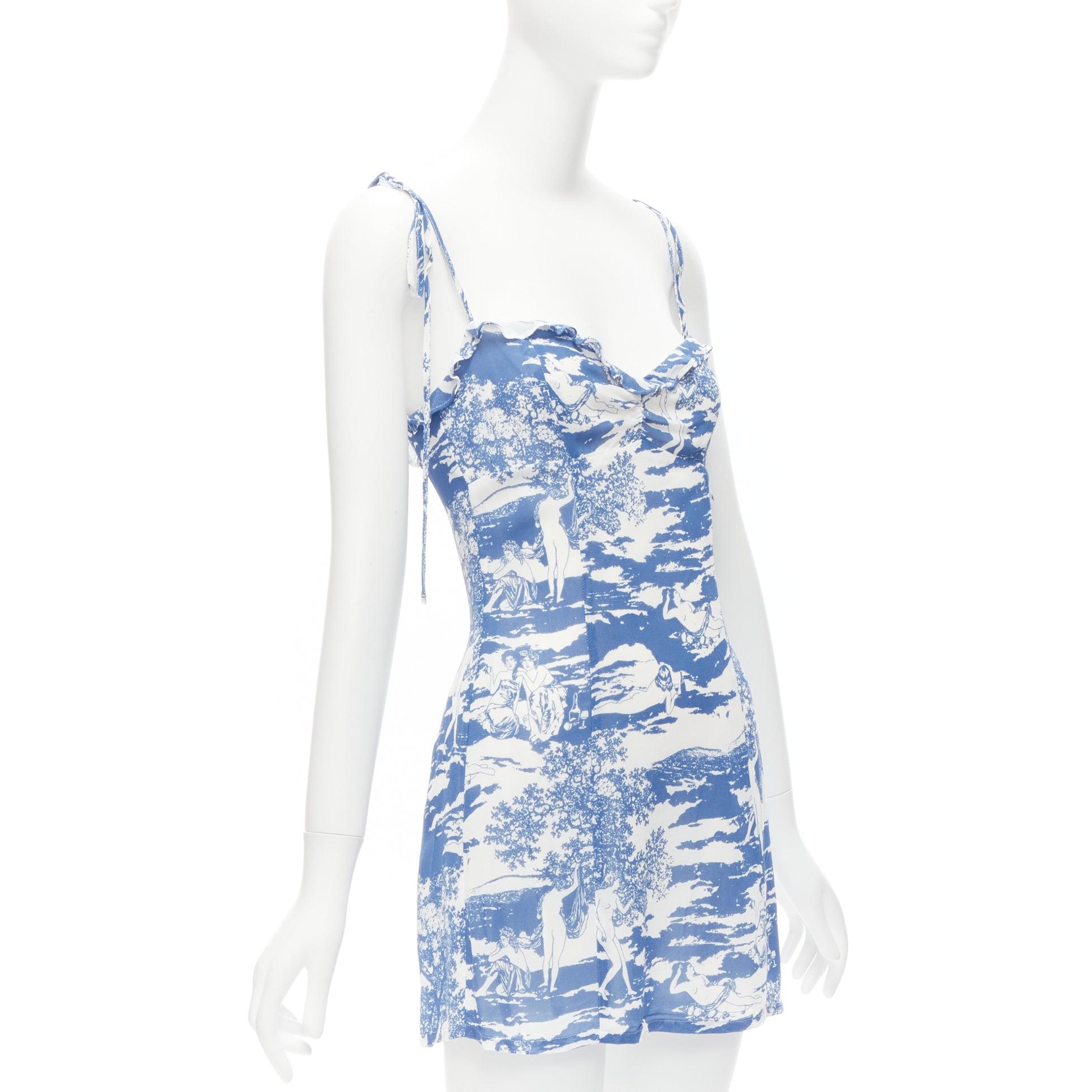 reformation nikita dress navy