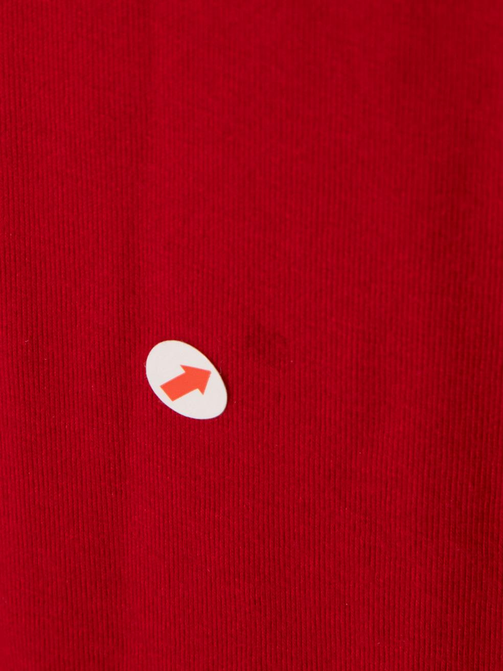 Reformation Rotes Wickel-Midikleid mit V-Ausschnitt Größe S im Angebot 1