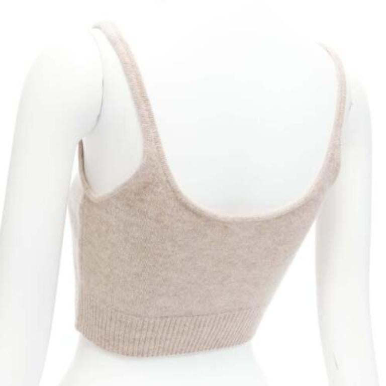 REFORMATION Varenne Débardeur à encolure dégagée en cachemire 100% recyclé XS
Référence : SNKO/A00397
Marque : Reformation
MATERIAL : Cachemire
Couleur : Beige
Motif : Solide
Fermeture : Pull-over
Détails supplémentaires : 70% cachemire recyclé, 30%