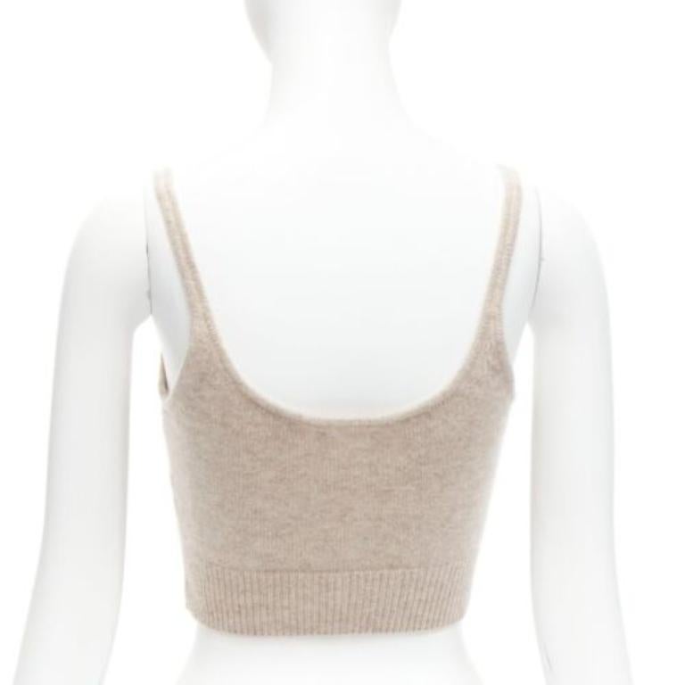 REFORMATION Varenne Débardeur à encolure dégagée en cachemire 100% recyclé XS Pour femmes en vente
