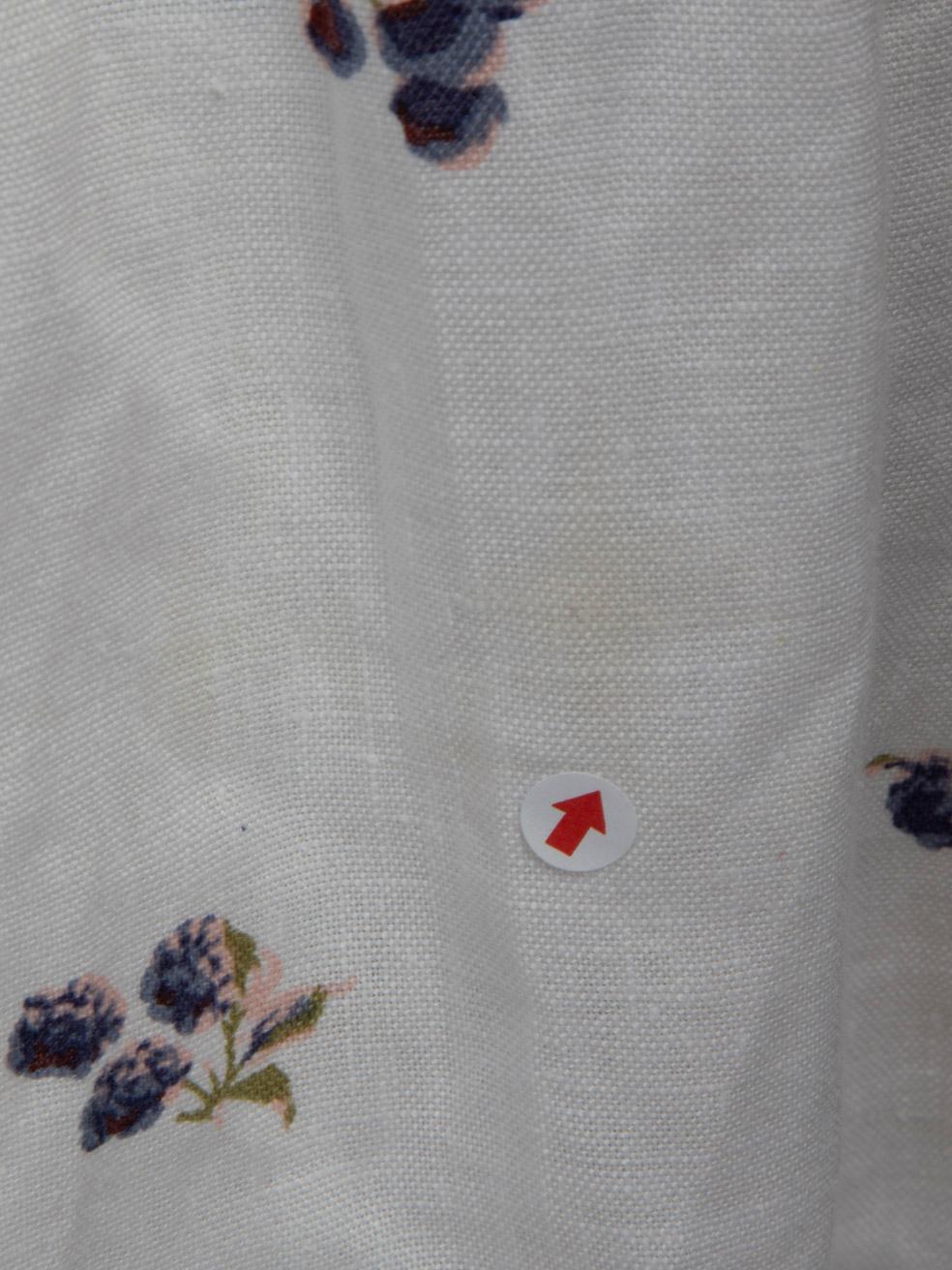 Reformation - Vestito da crociera midi floreale bianco taglia XS 2