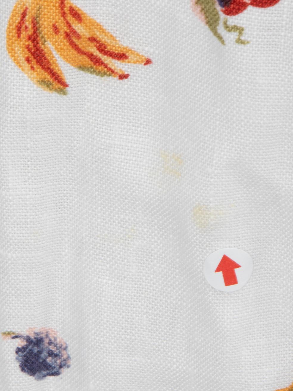 Reformation - Vestito da crociera midi floreale bianco taglia XS 3
