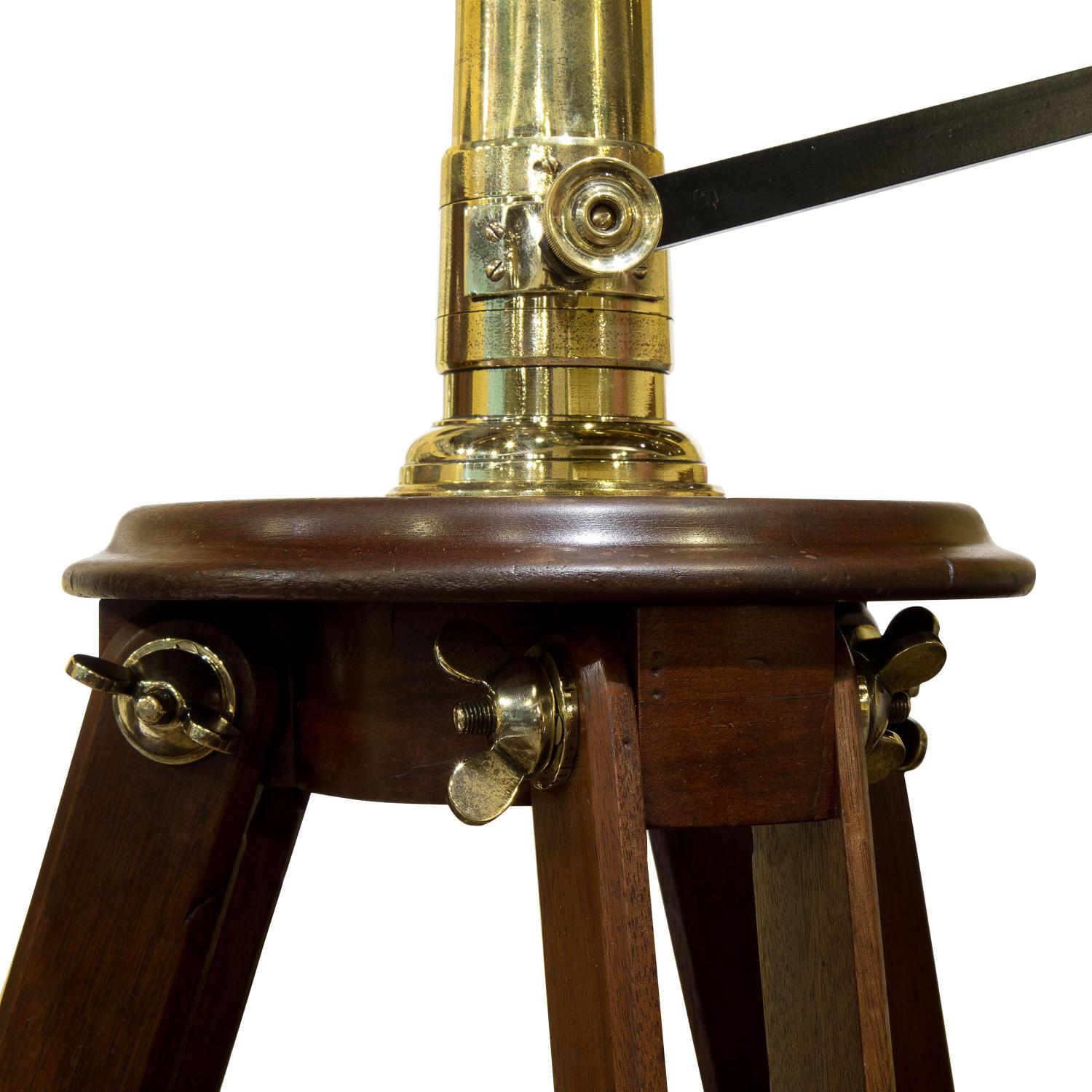 Brass Refracting Telescope by Wray of London, circa 1880