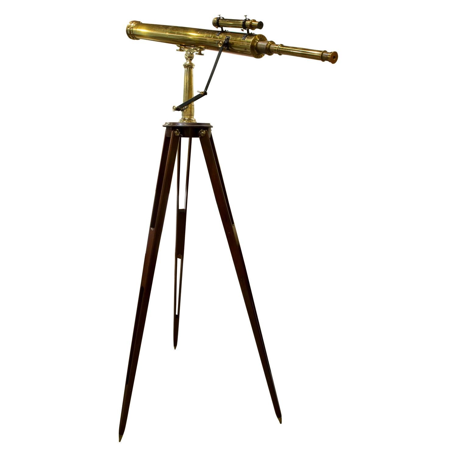 Refracting Telescope by Wray of London, circa 1880