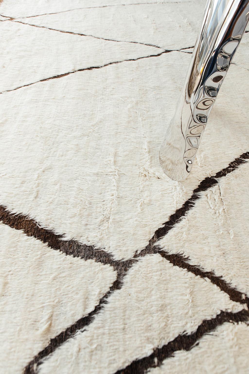Hand-Knotted Refraction Rug, Atlas Collection by Mehraban For Sale