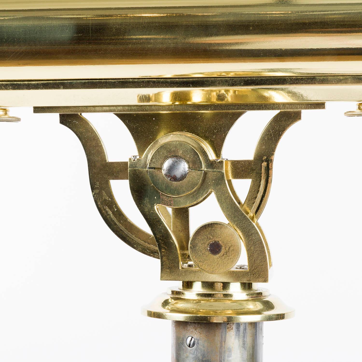 Refractor telescope by François Can, 81 Quai de l'Hôpital, Lyon For Sale 5