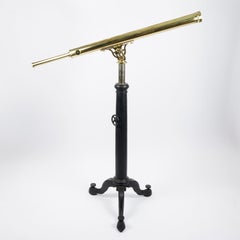 Refractor telescope by François Can, 81 Quai de l'Hôpital, Lyon