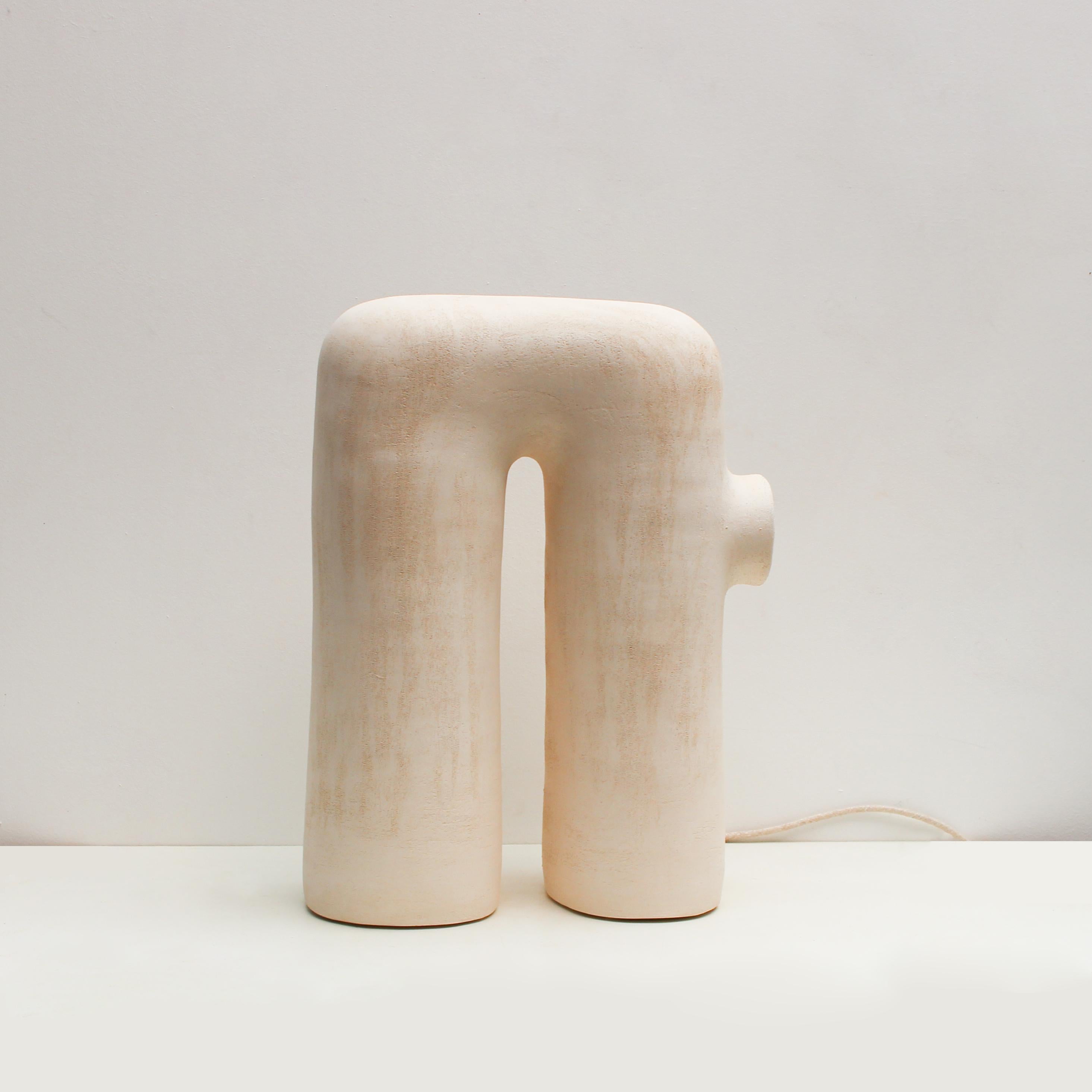 Post-Modern Refuge #14 Stoneware Lamp by Elisa Uberti