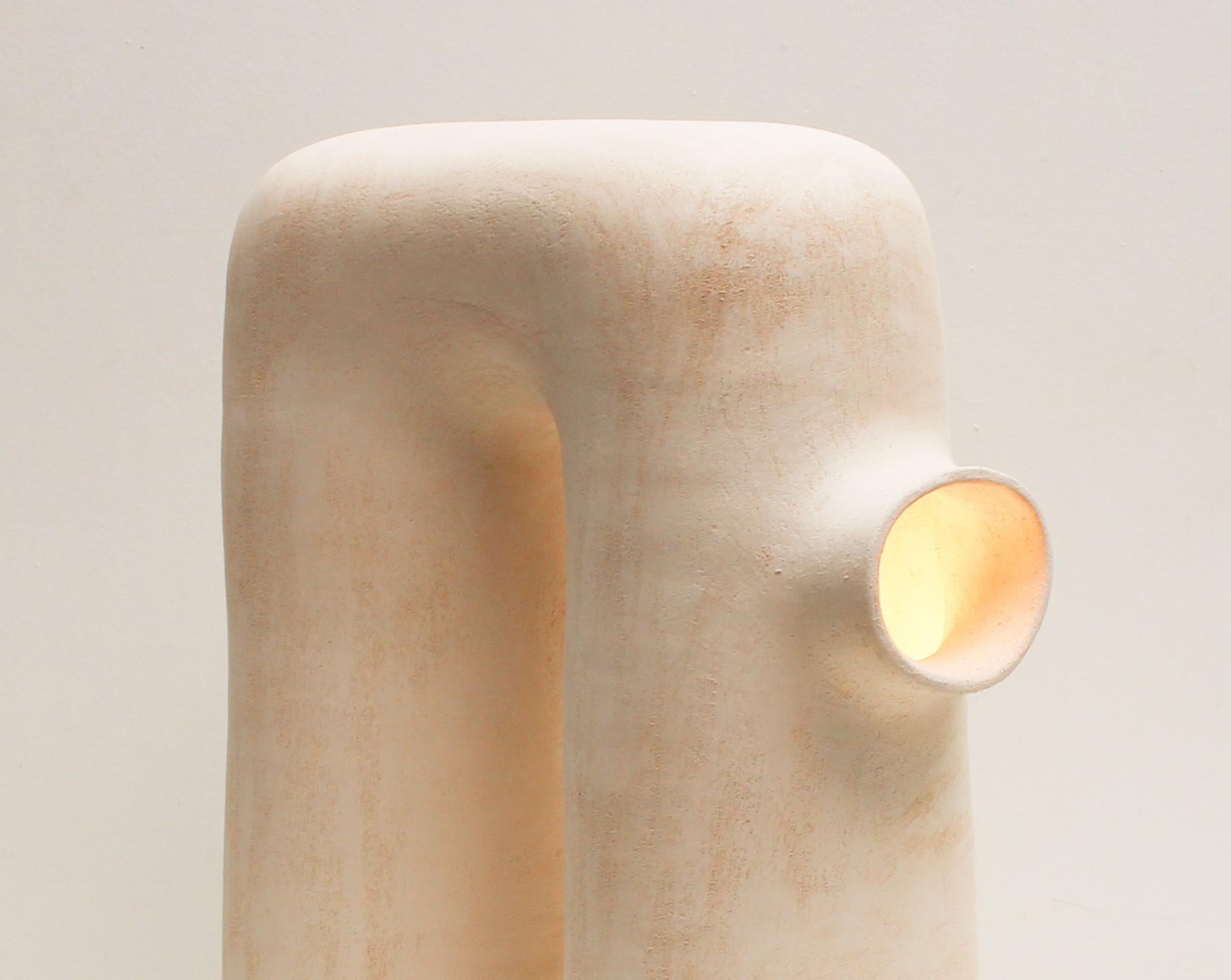 French Refuge #14 Stoneware Lamp by Elisa Uberti