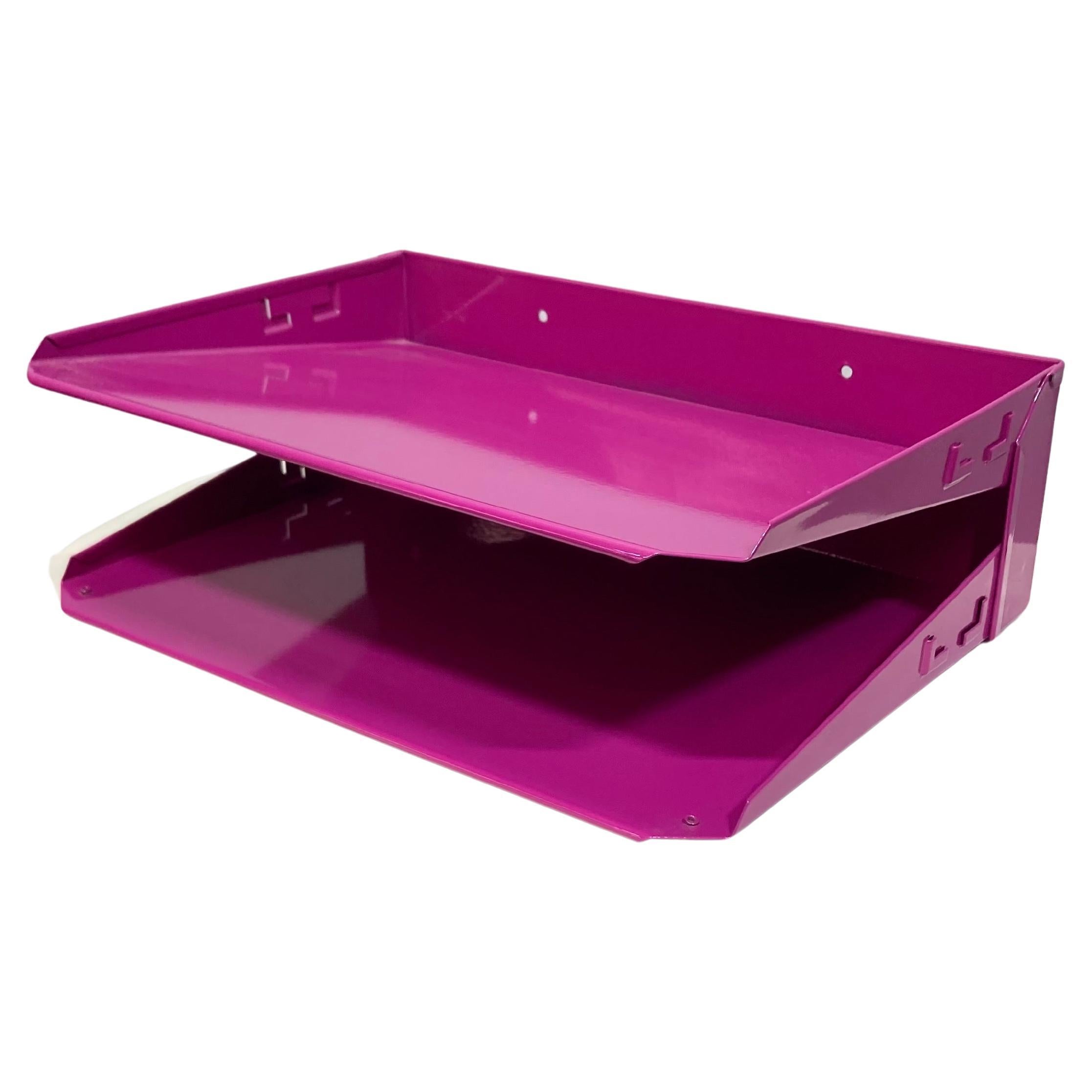 Refurbished 1960
s Two-Tier Paper Organizer