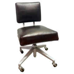 Refurbished Mid-Century Bassick Armless Steno Chair