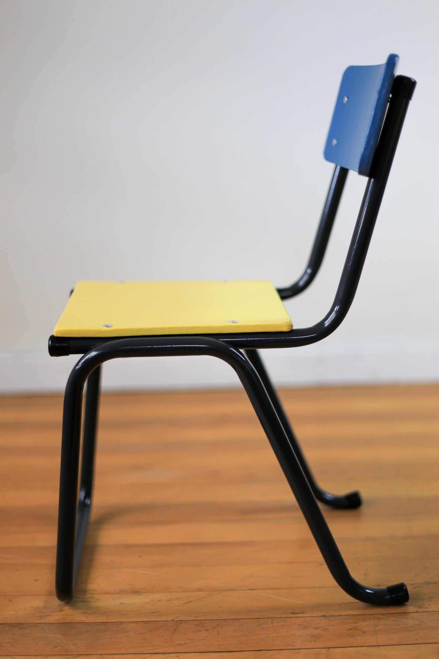 Bauhaus Refurbished Midcentury Nursery School Chairs For Sale