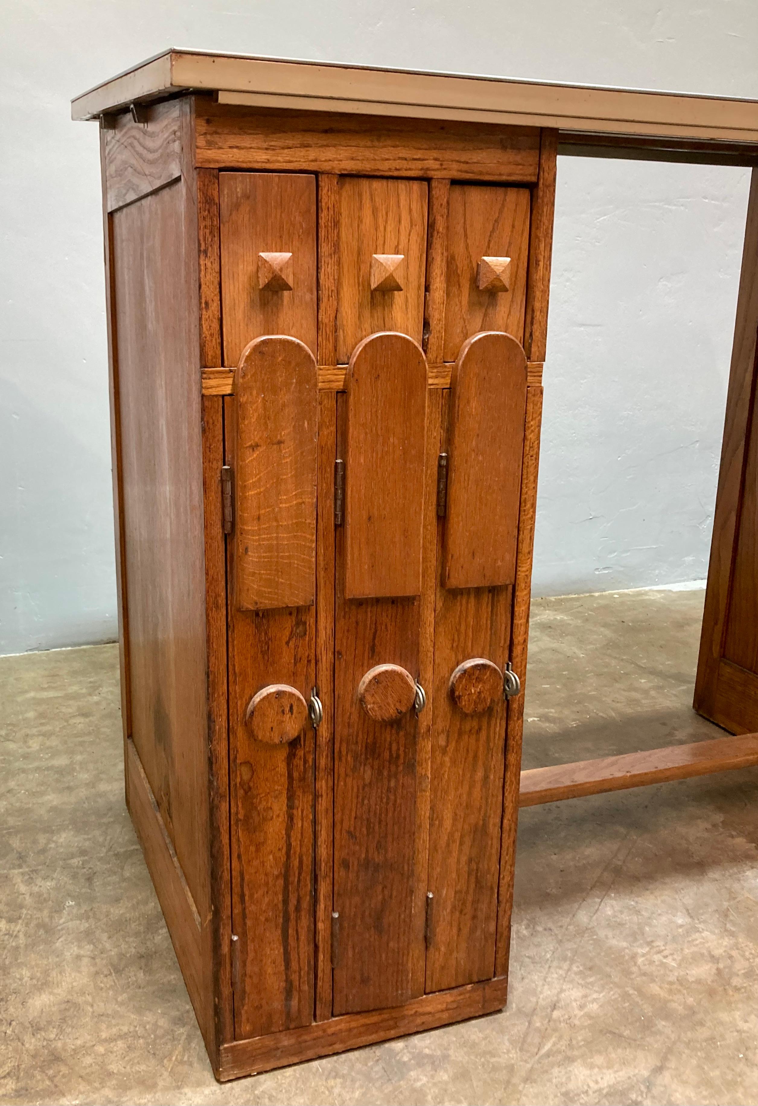 Tavolo da disegno vintage ricondizionato In condizioni buone in vendita a Alhambra, CA