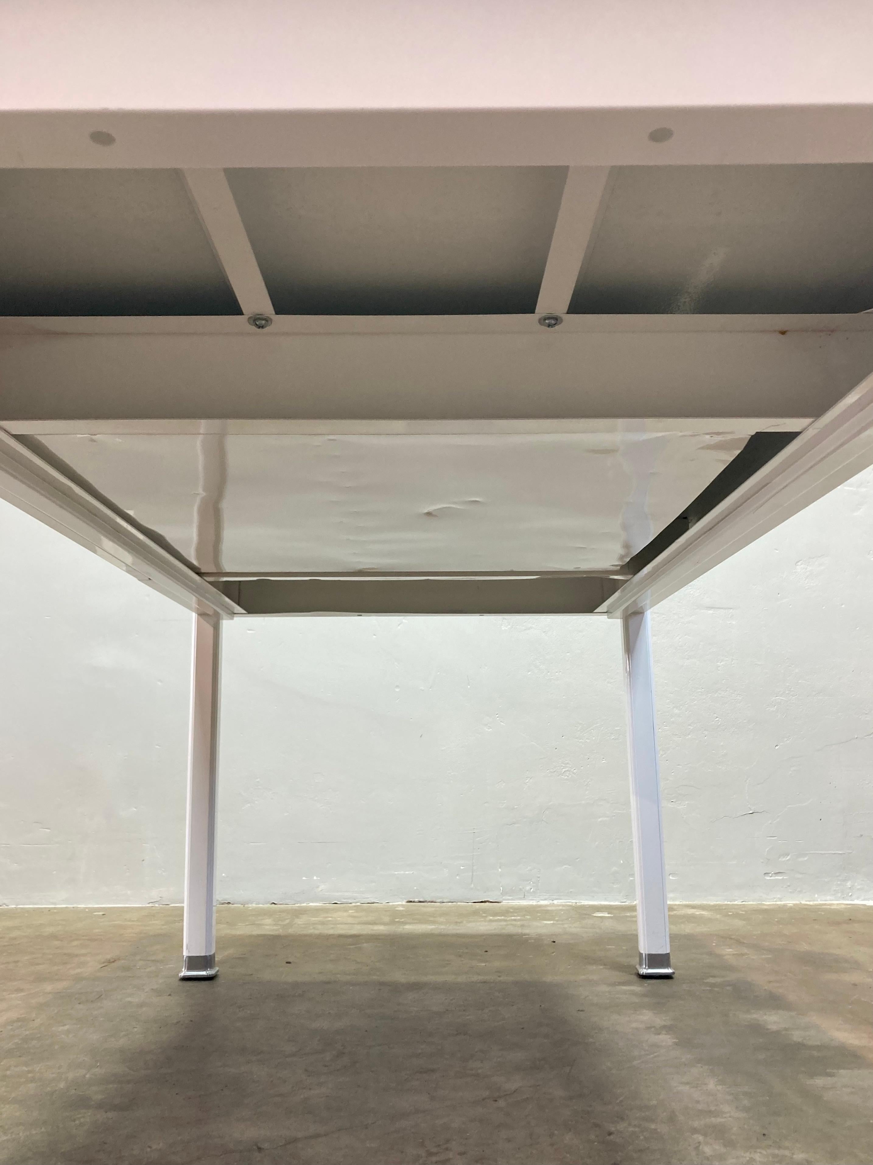 Refurbished Vintage Shaw Walker Work Table For Sale 2