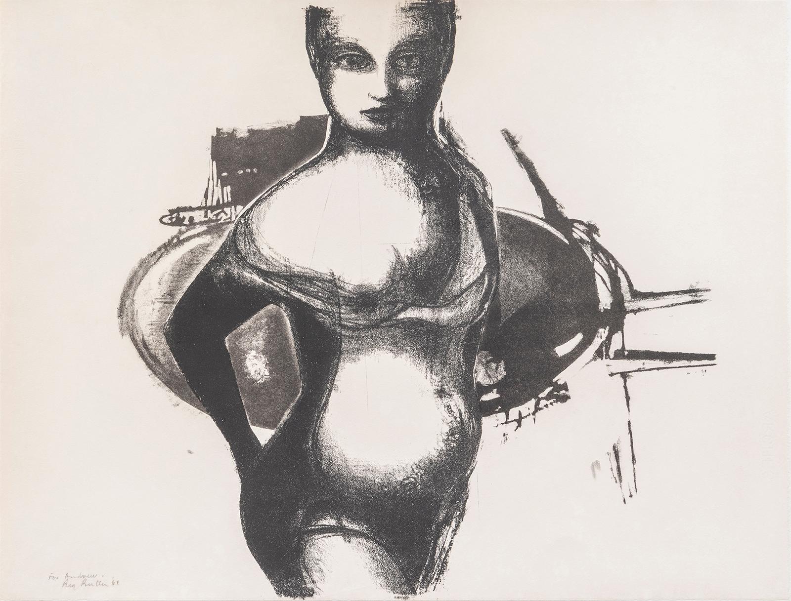 Reg Butler Nude Print – Mädchen