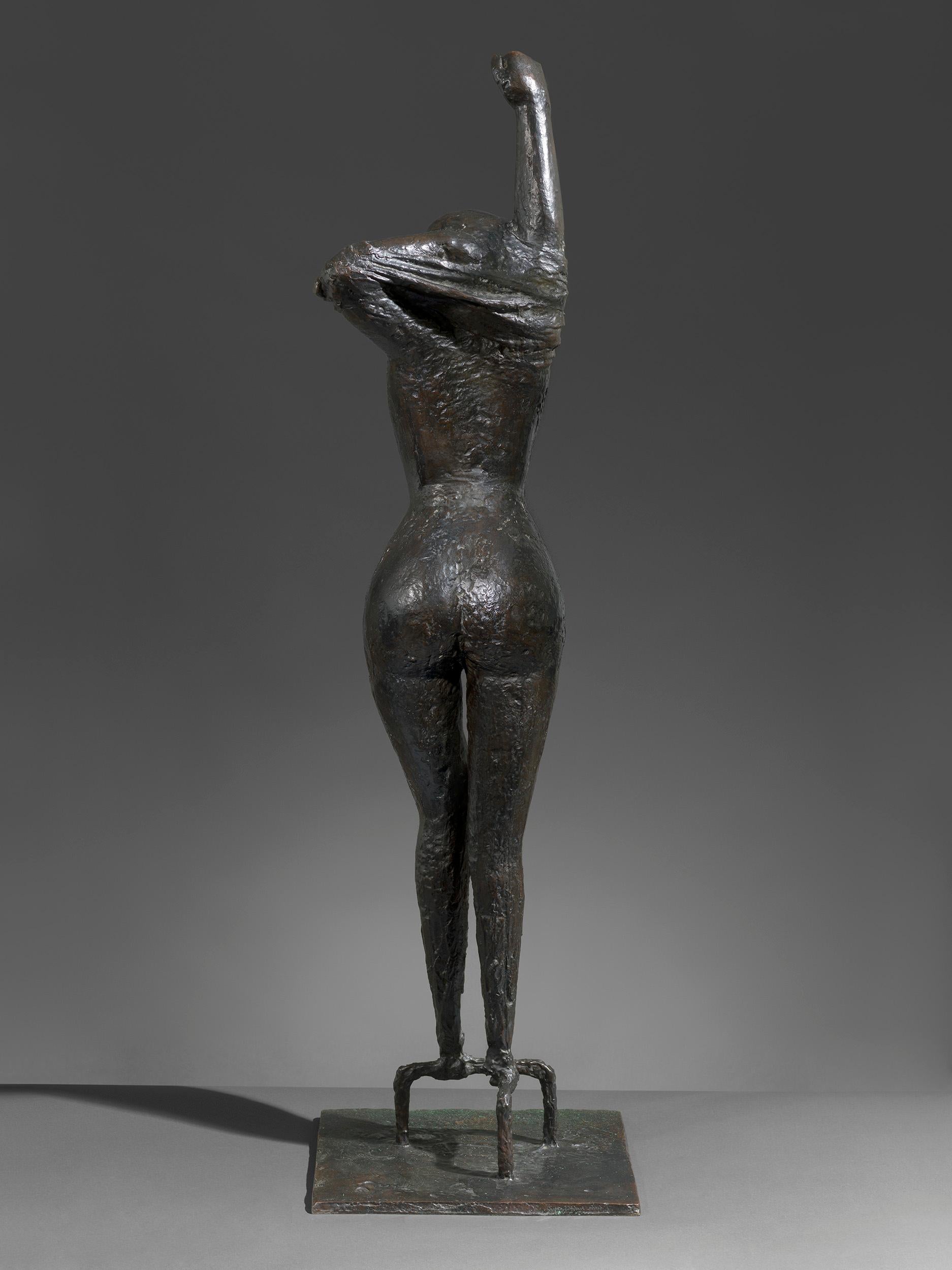 Girl - 20th Century, Bronze, Sculpture by Reg Butler 2