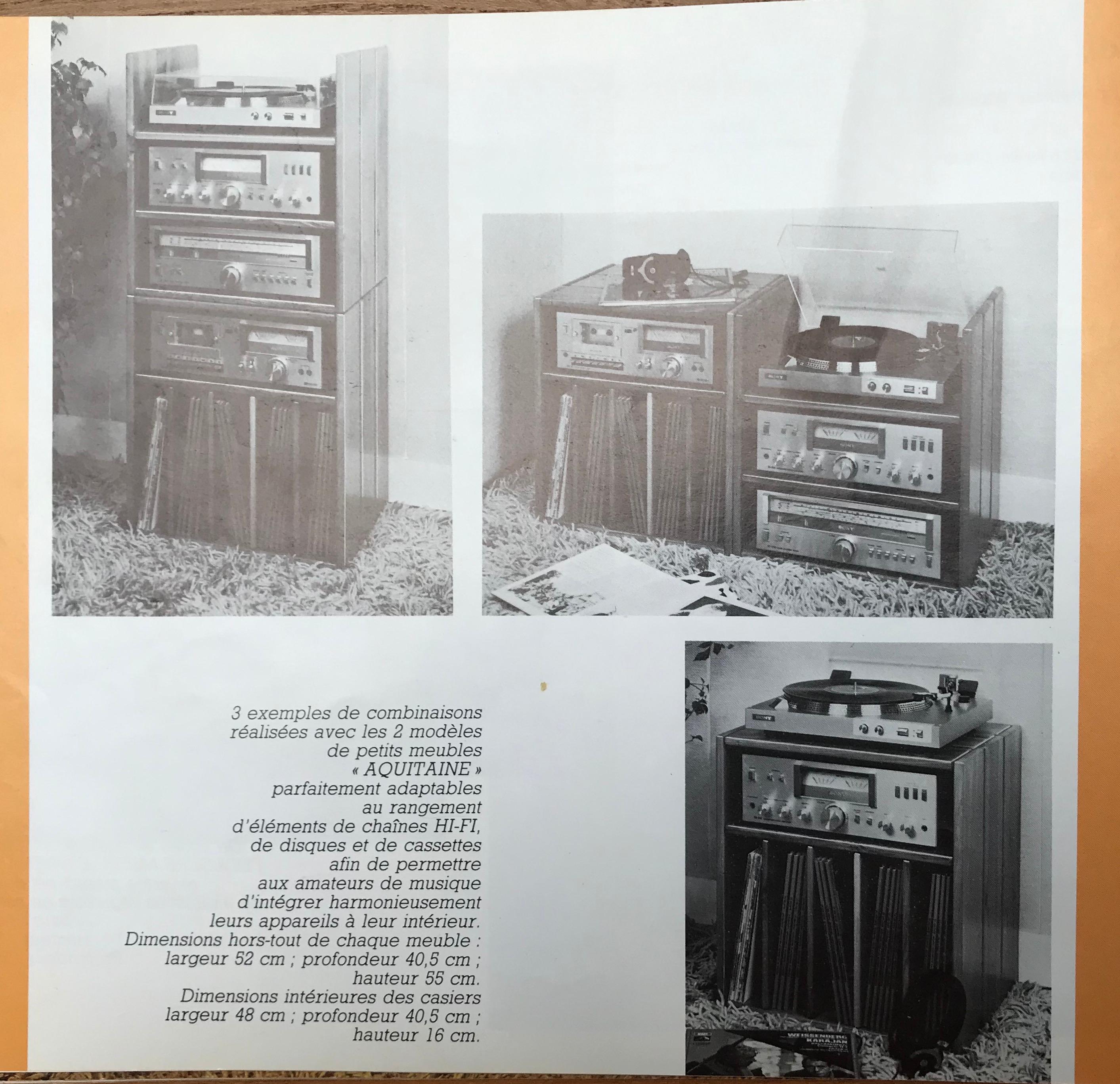 Recupera il mobile Chevet / hi fi in vendita 1