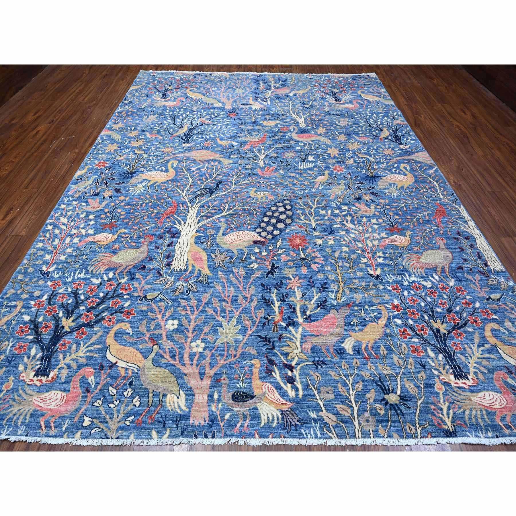 This fabulous Hand-Knotted carpet has been created and designed for extra strength and durability. This rug has been handcrafted for weeks in the traditional method that is used to make
Exact Rug Size in Feet and Inches : 9'0