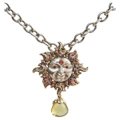 Regal Fantasy Sun Necklace