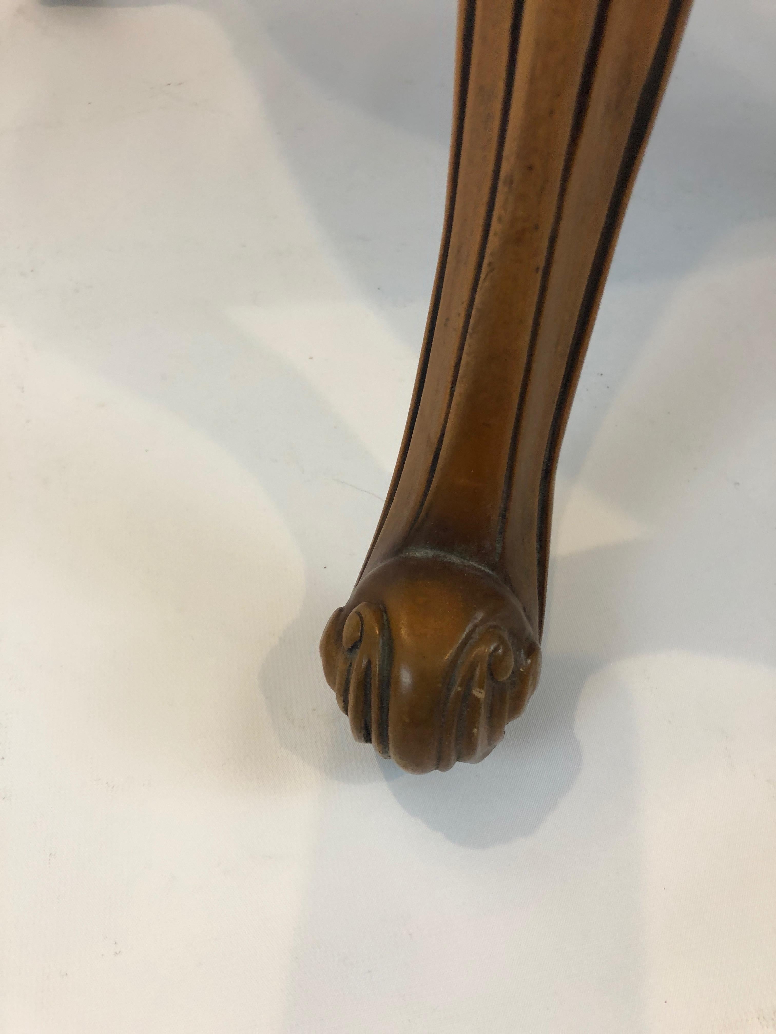 Regal Louis XVI Style Girard Emilia Hand Carved Italian Armchair For Sale 5