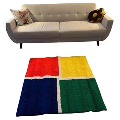 REGAL RUGS North Vernon Indiana Village Square UNUSED Rya Rug Modern Mid Century