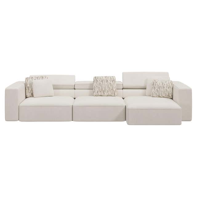Form Modular Sofa, Setup 1, Customizable For Sale at 1stDibs