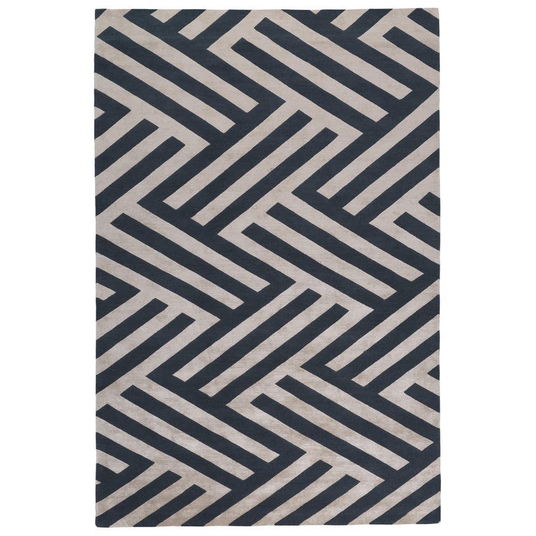 Regalia Hand Knotted Area Rug In Wool And Silk By Vivienne Westwood Regalia Hand Knotted Area Rug In Wool And Silk By Vivienne Westwood For