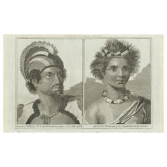 Regalia of the Sandwich Islands: Portraits in Traditional Attire, 1790