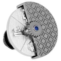 Alfiler giratorio Regalia de plata rodiada (Edición limitada)