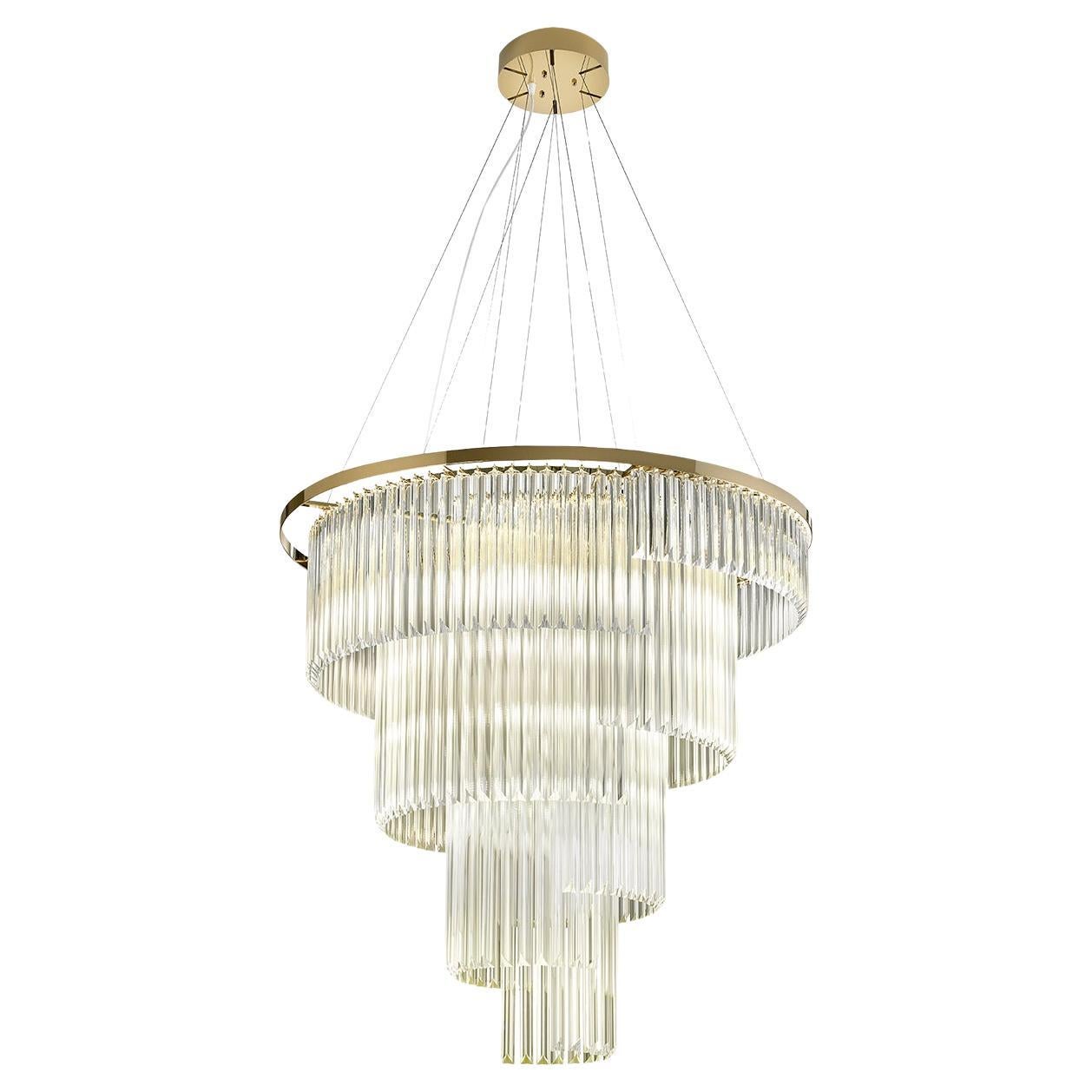 Regalis Spiral Chandelier