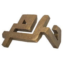 Grüße Bronze-Skulptur