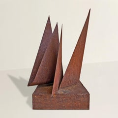'Regatta', An American Brutalist Iron Sculpture