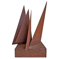 'Regatta', An American Brutalist Iron Sculpture