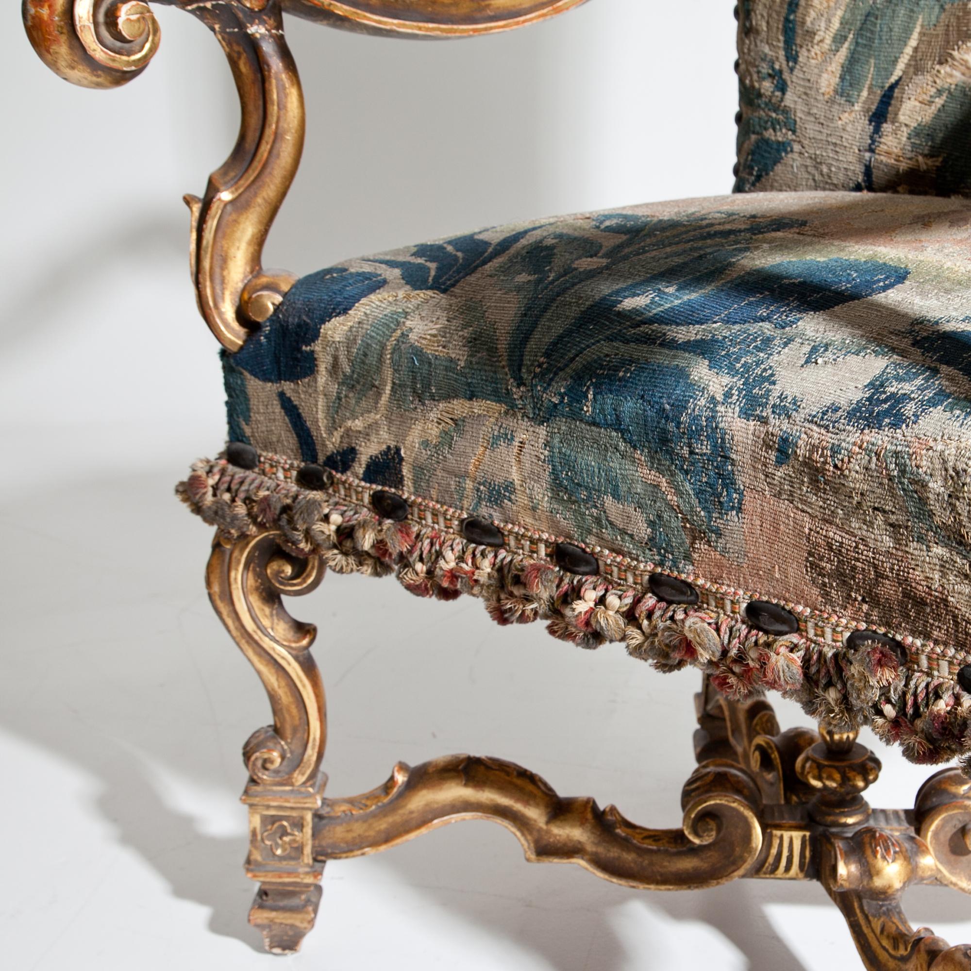 Régence Armchair, 18th-19th Century In Good Condition In Greding, DE