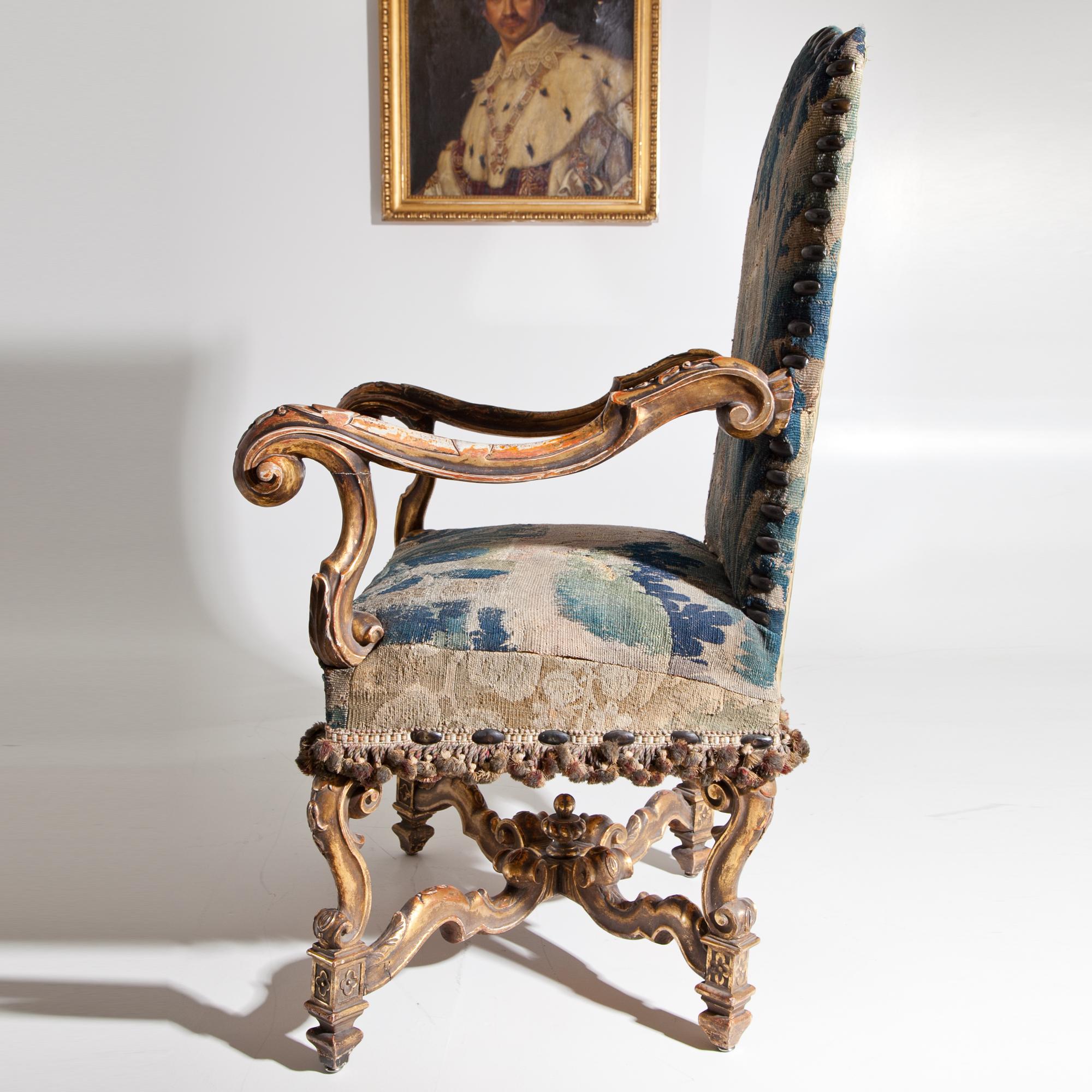 18th Century and Earlier Régence Armchair, 18th-19th Century