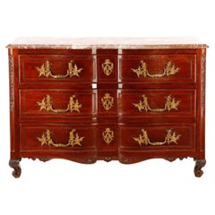 Regence Chinoiserie Marble-Top Commode