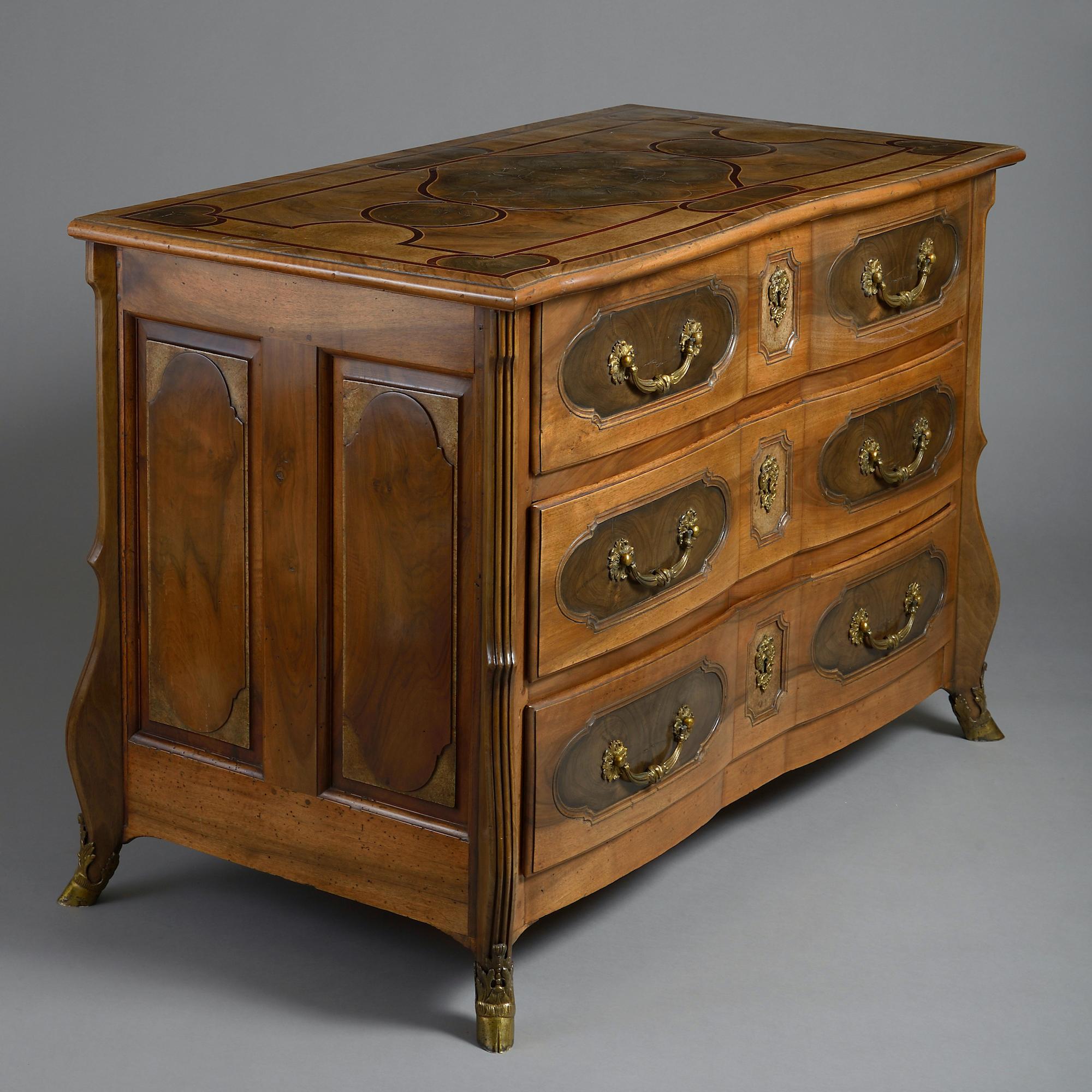 European Régence Commode by Thomas Hache For Sale