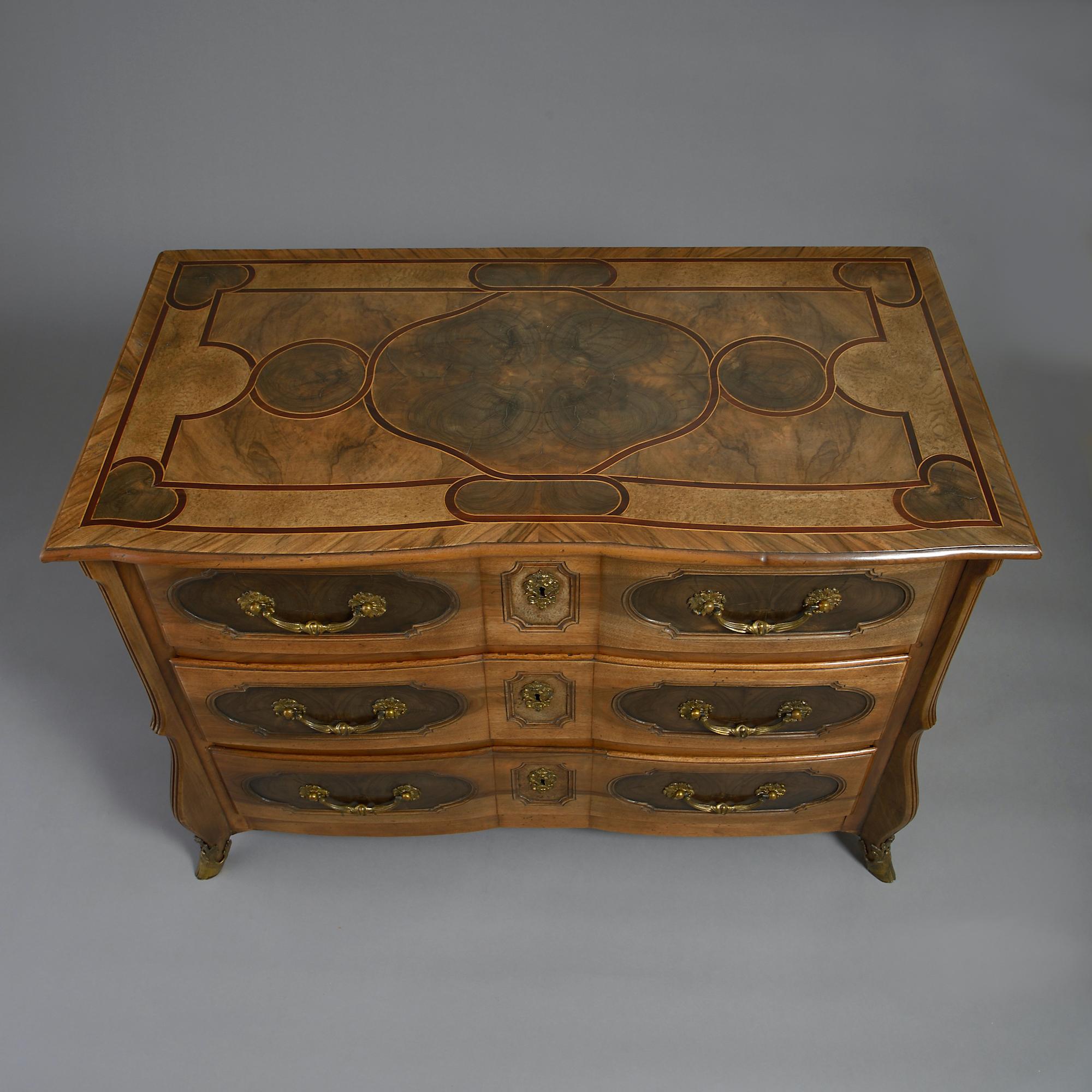 18th Century and Earlier Régence Commode by Thomas Hache For Sale