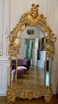 Regence Gilt-Beechwood Mirror, circa 1720