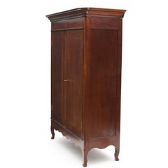 Regence Mahogany Cabinet with Satinwood Inlays, St. Croix c. 1770