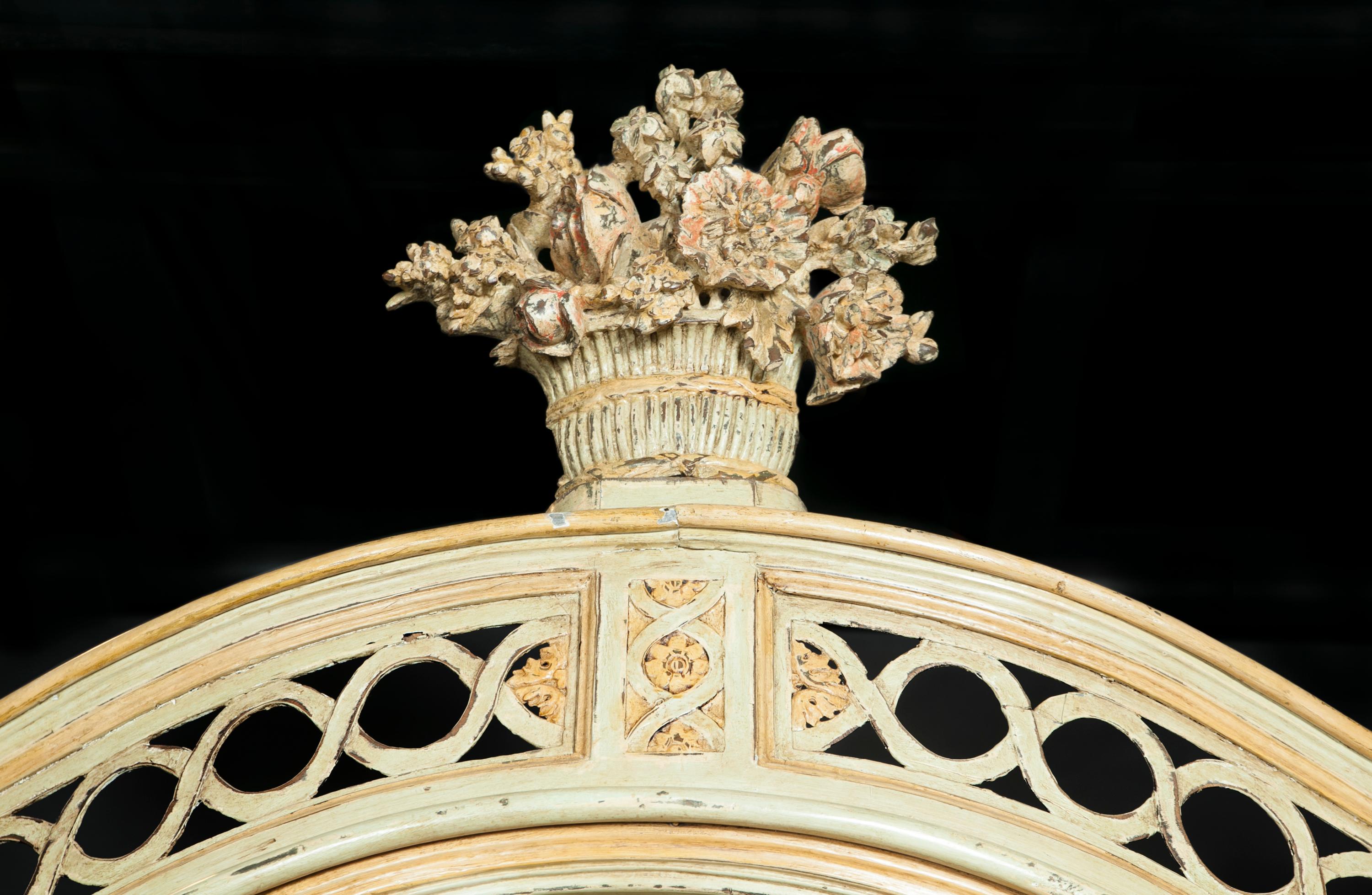 Regency Buffet dipinto Regence à Deux Corps, inizio XVIII secolo in vendita