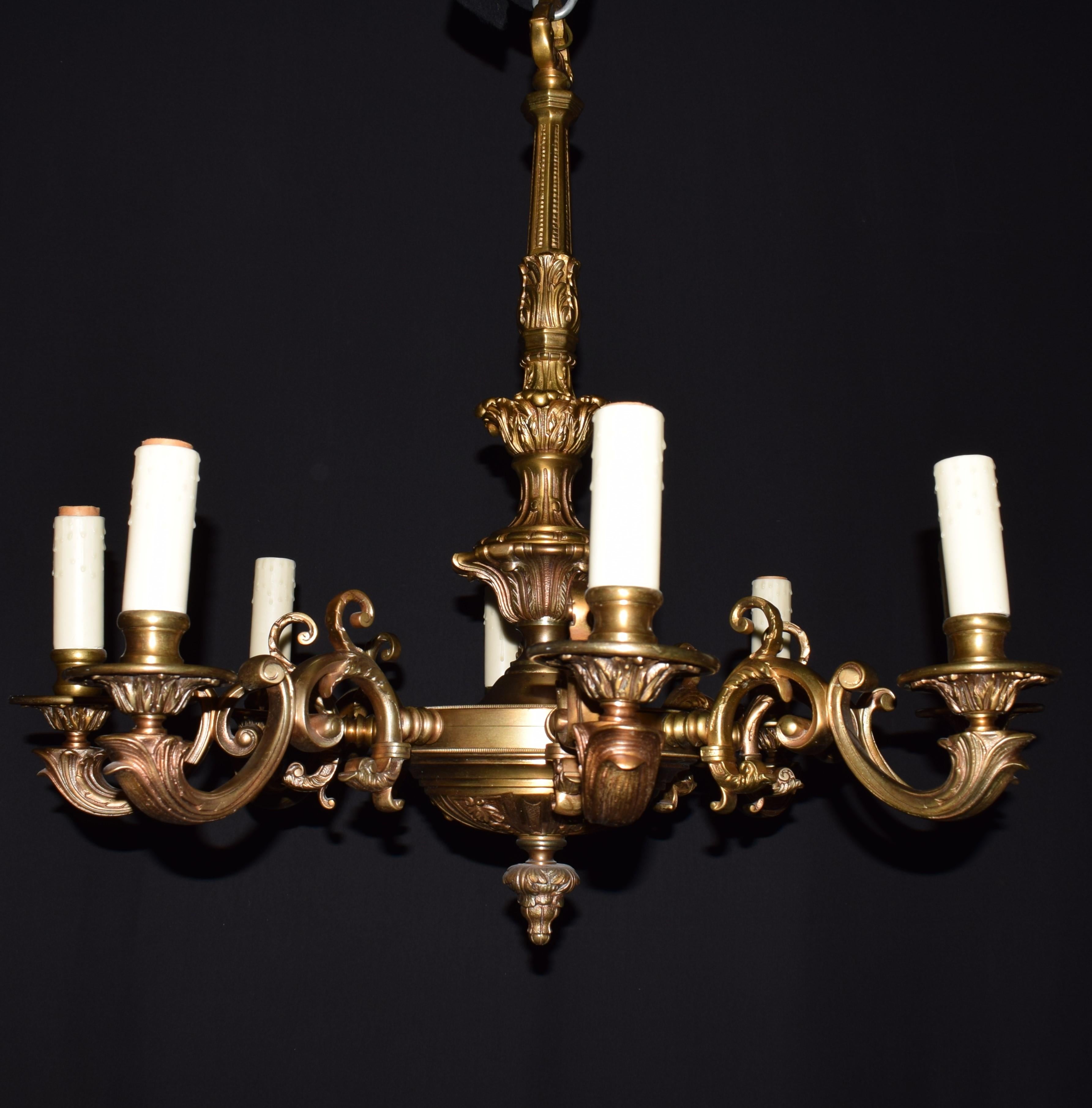 Regency Regence Style Chandelier For Sale