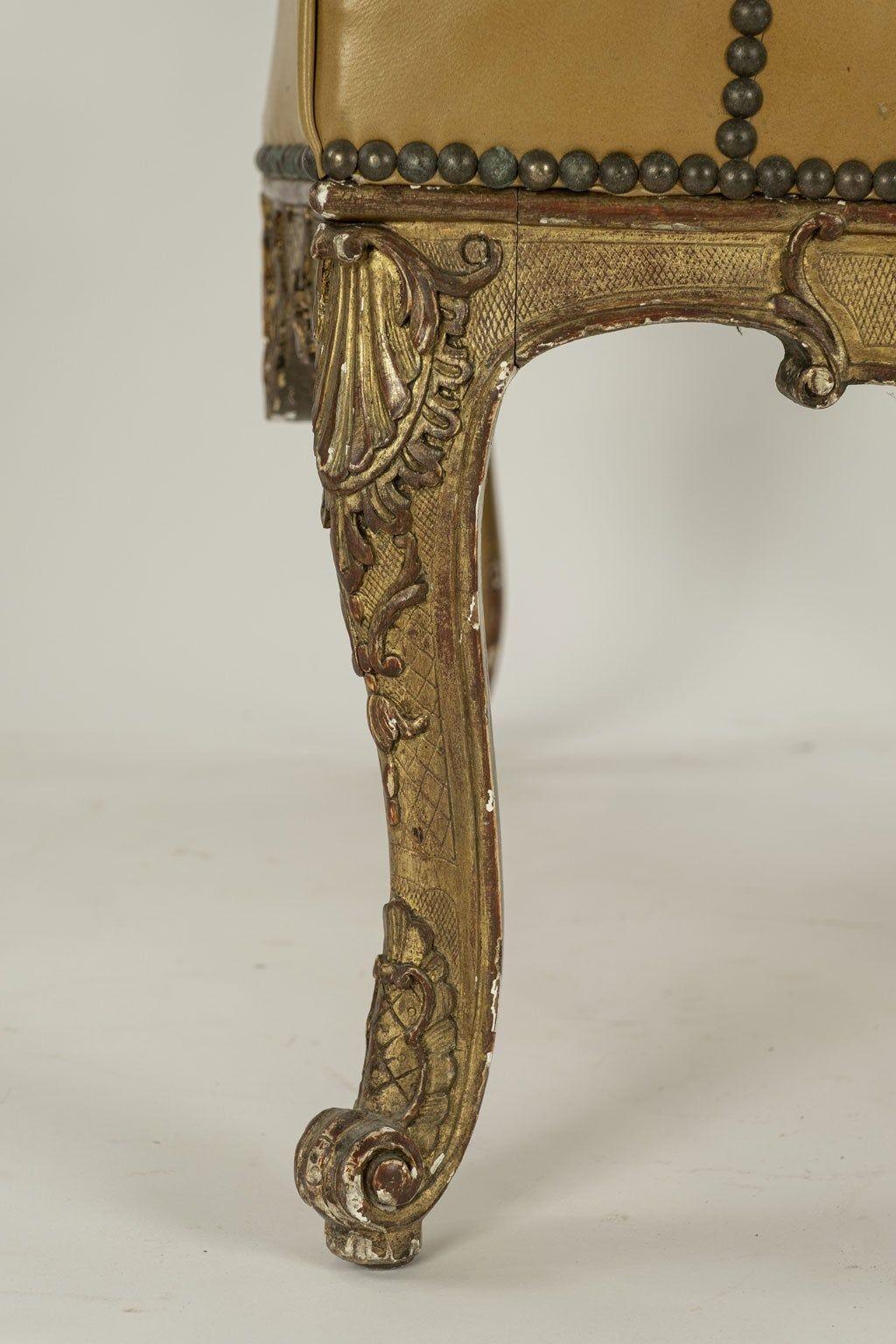 Regence Style Giltwood Sessel im Angebot 1