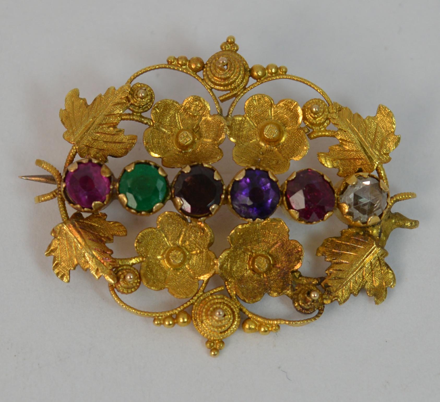 georgian brooch