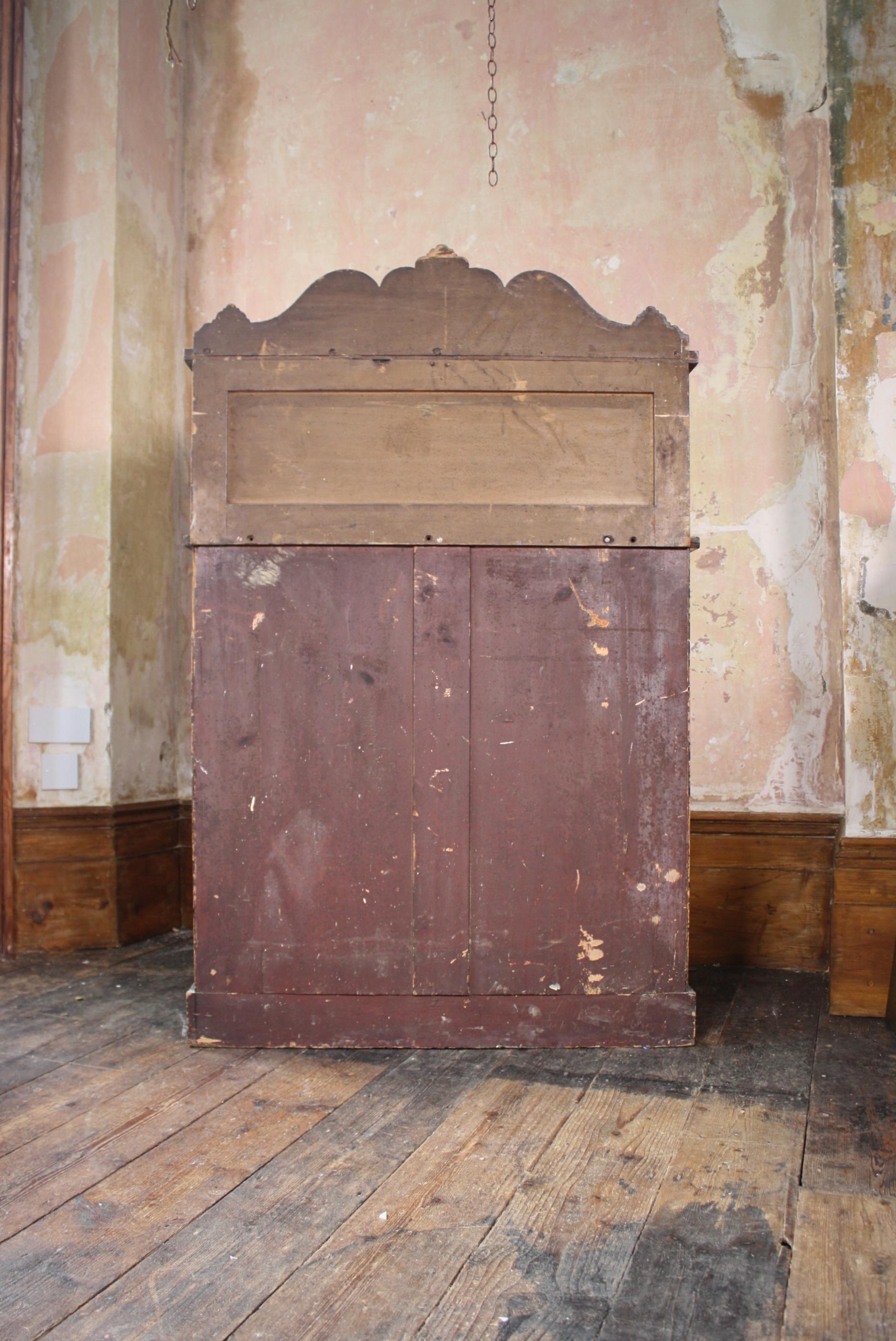 Regencia XIX Chinoiserie Casa de Campo Chiffonier Buffet Aparador Armario en venta 12