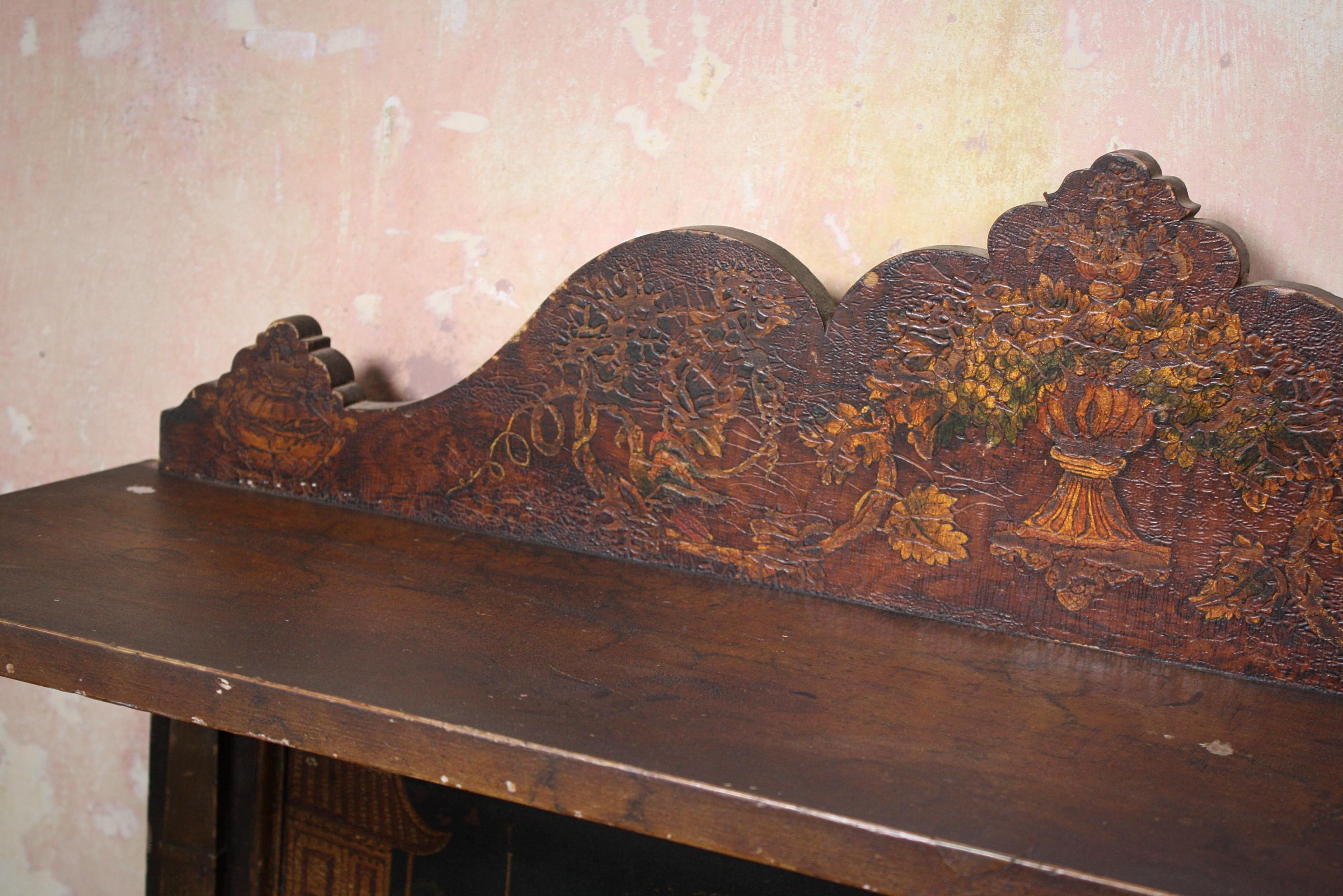 Regencia XIX Chinoiserie Casa de Campo Chiffonier Buffet Aparador Armario en Bueno estado para la venta en Lowestoft, GB