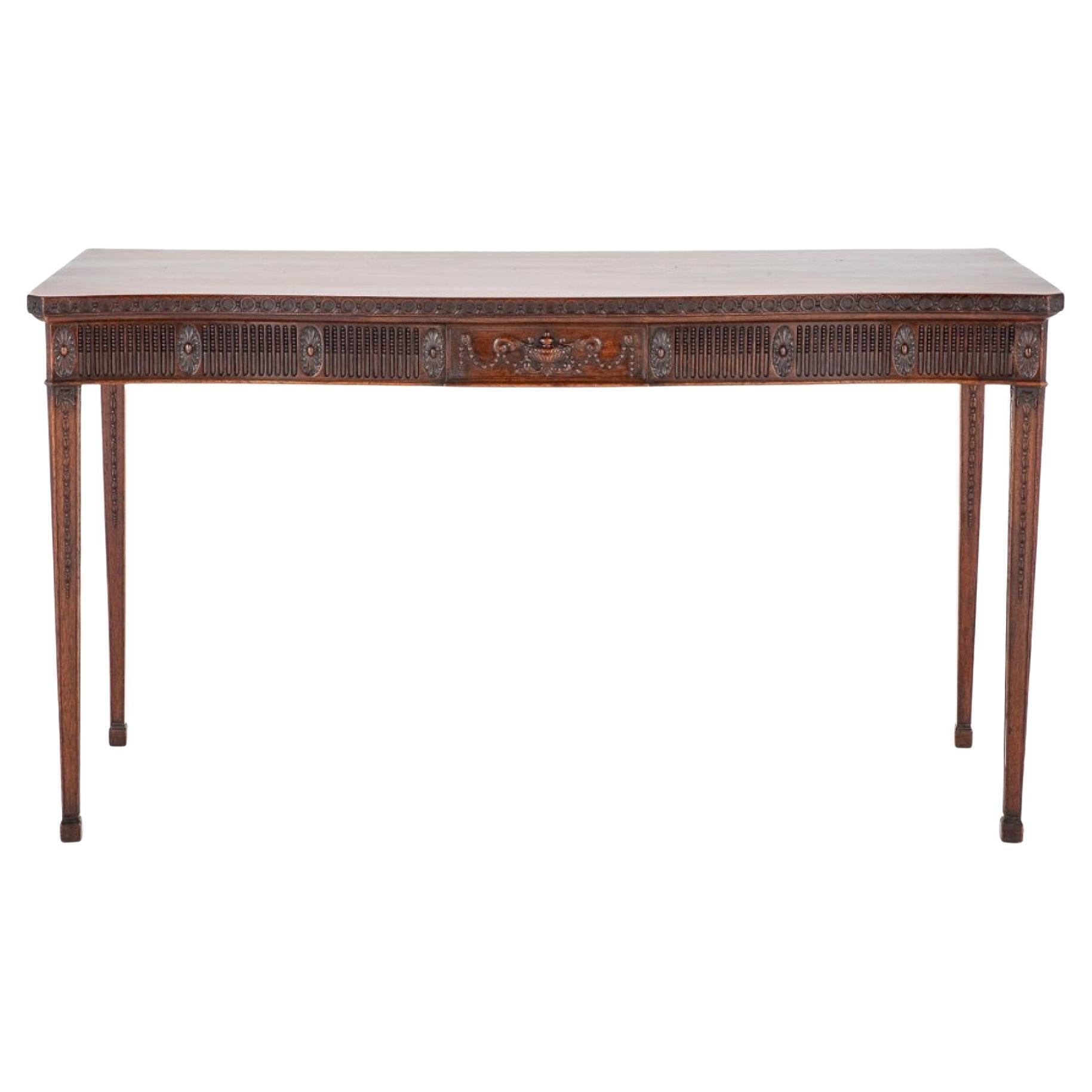 Regency Adams Server Console Table Mahogany, 1860