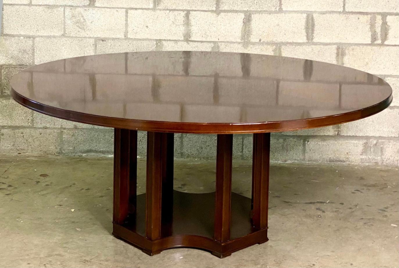 Contemporary Regency Alexa Hampton for Hickory Chair Dining Table